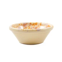 Puglia Lilac and Yellow Splatter Bowl, 12cm