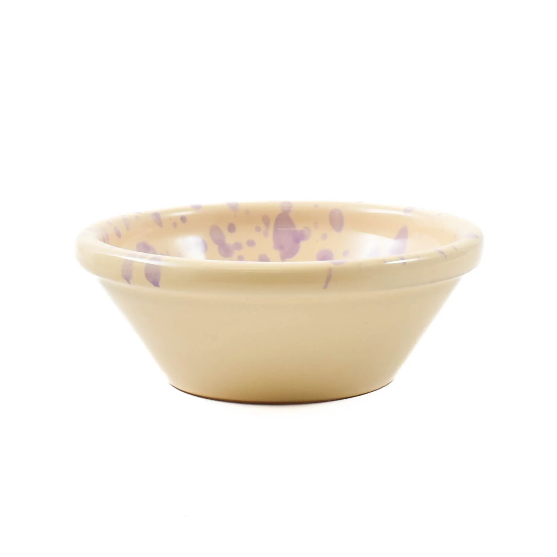 Puglia Lilac Splatter Bowl, 12cm