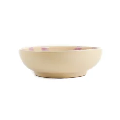 Puglia Lilac Stripe Bowl, 19cm