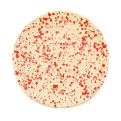 Puglia Red Splatter Dinner Plate, 27cm