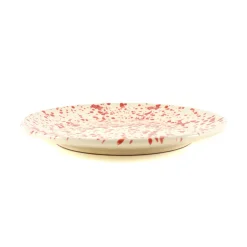 Puglia Red Splatter Dinner Plate, 27cm