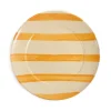 Puglia Yellow Stripe Dinner Plate, 27cm