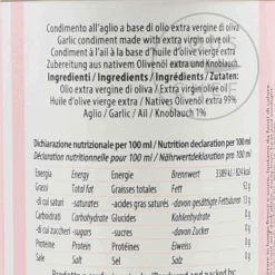 Puglian Garlic Extra Virgin Olive Oil In Tin, 250ml