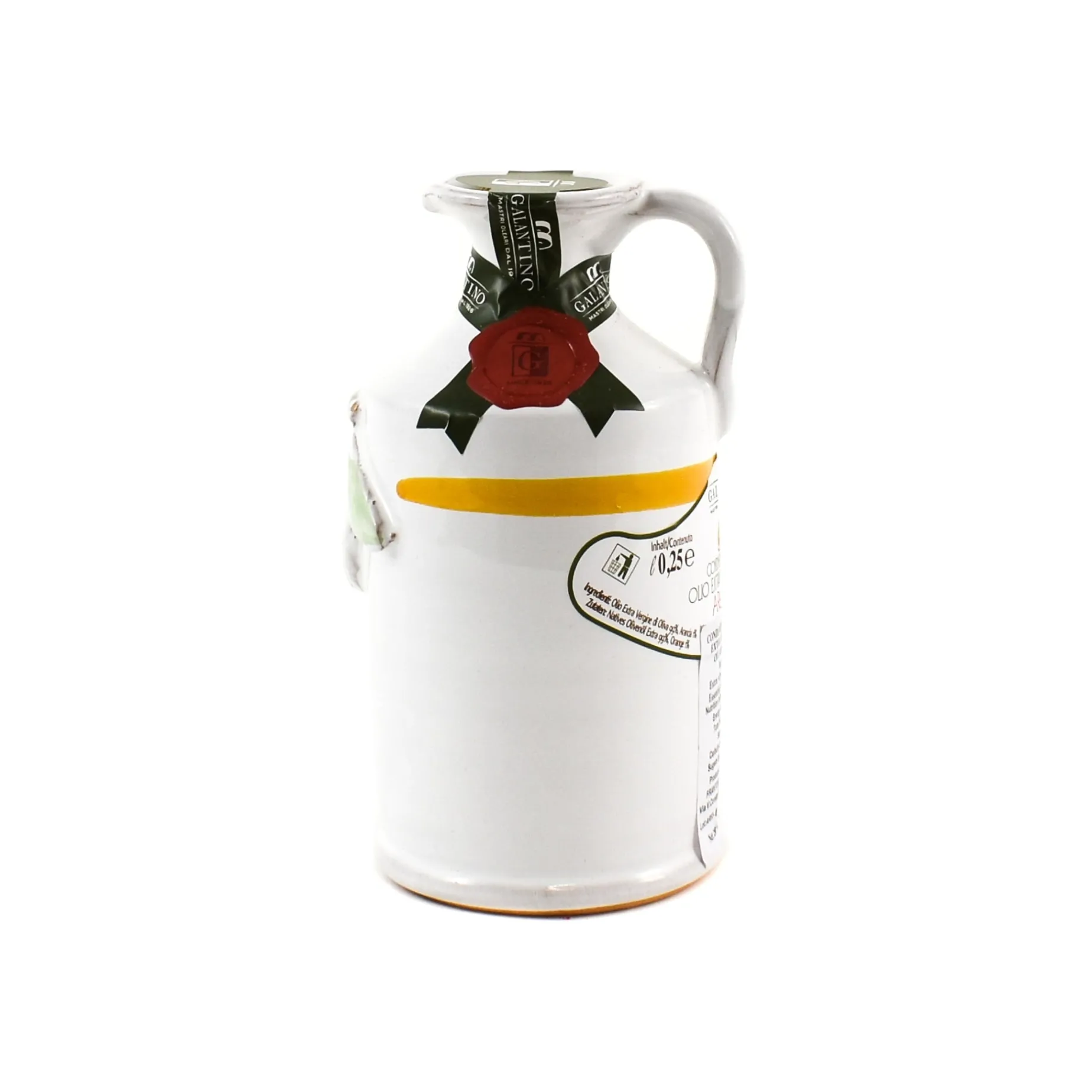 Puglian Olive Oil with Orange in Terracotta Bottle, 250ml