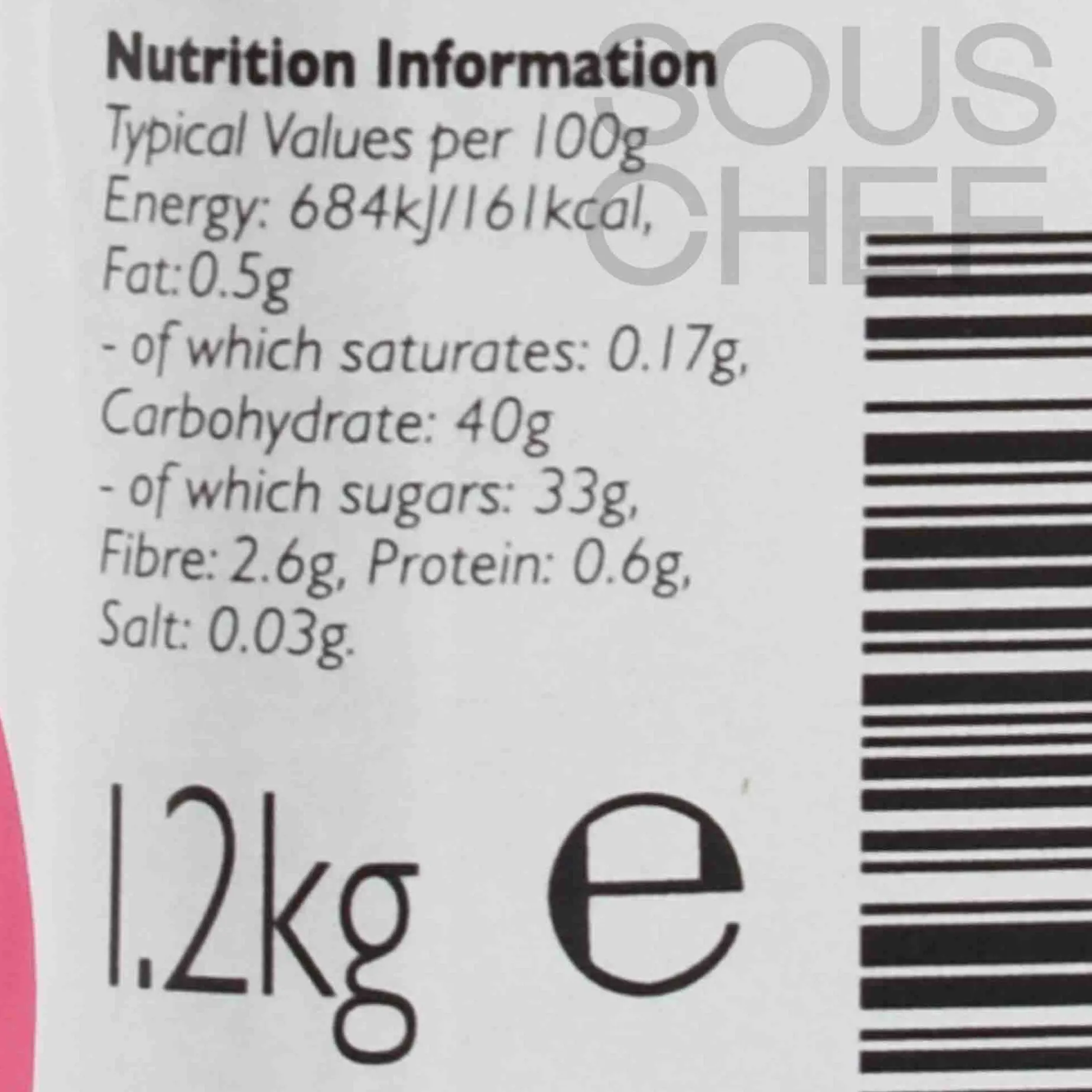 Raspberry Compote, 1.2kg