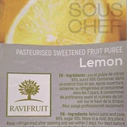 Ravifruit Lemon Puree, 1 Litre