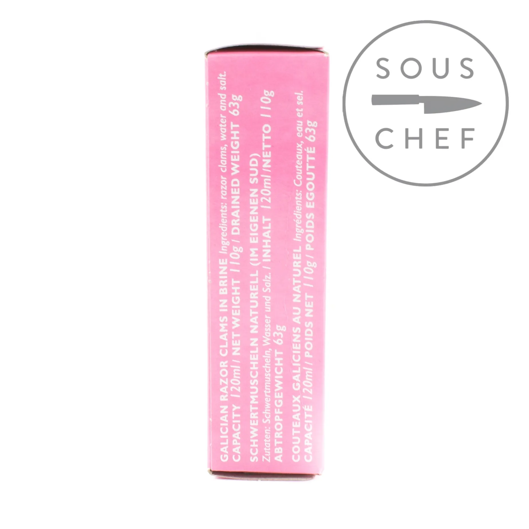 Razor Clams in Brine, 110g