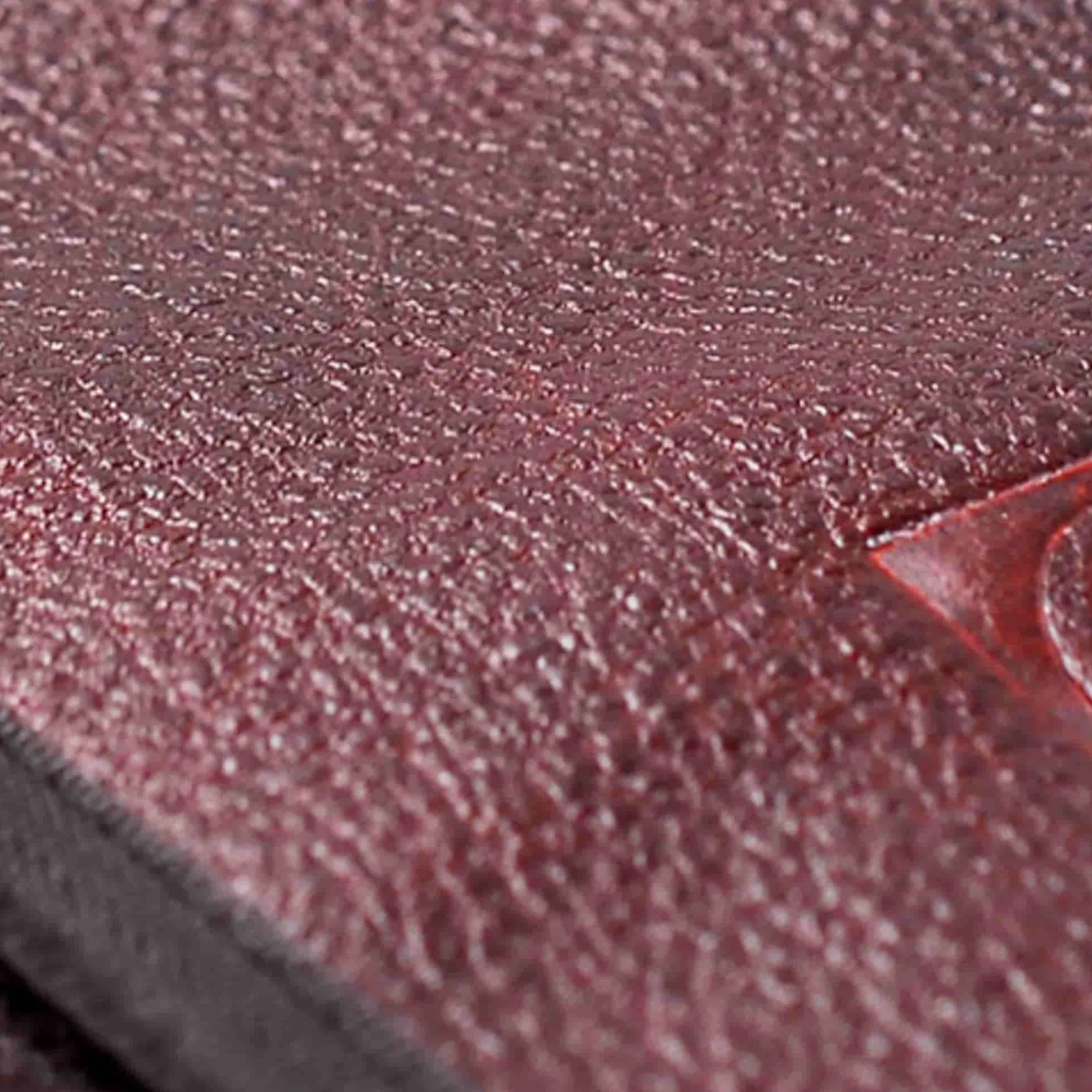 Red Buffalo Leather Knife Roll, 6 Slots