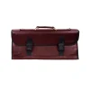 Red Buffalo Leather Knife Bag, 11 Slots