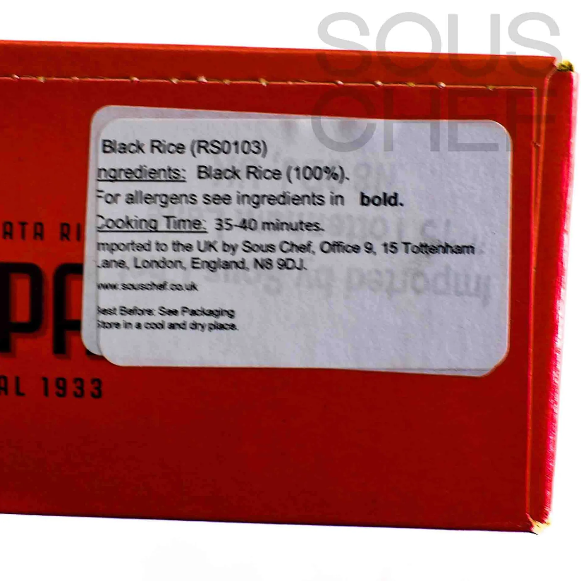 Riseria Campanini Black Rice, 1kg