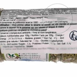 Roasted Sesame Seeds With Wasabi, 80g