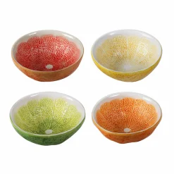 Rockett St George Set of 4 Citrus Bowls, 15.5cm