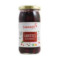 Sabarot Pitted Morello Cherries (Griottes), 370ml
