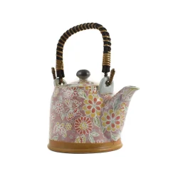 Saku Pink Japanese Teapot