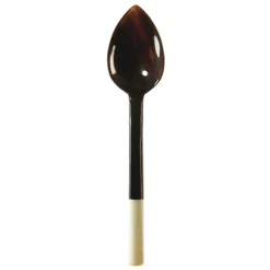 Sarah Petherick Egg Spoon, Dark Horn