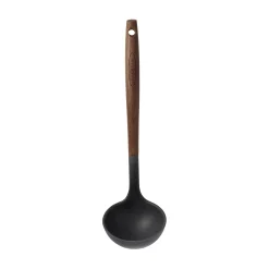 Scanpan Carbonized Ash & Silicone Ladle, 31cm