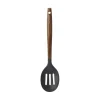 Scanpan Carbonized Ash & Silicone Slotted Spoon, 31cm