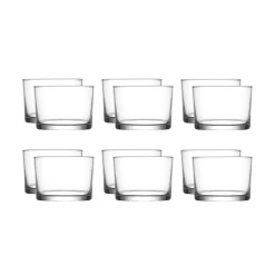 Set of 12 Bodega Low Tumblers, 240ml