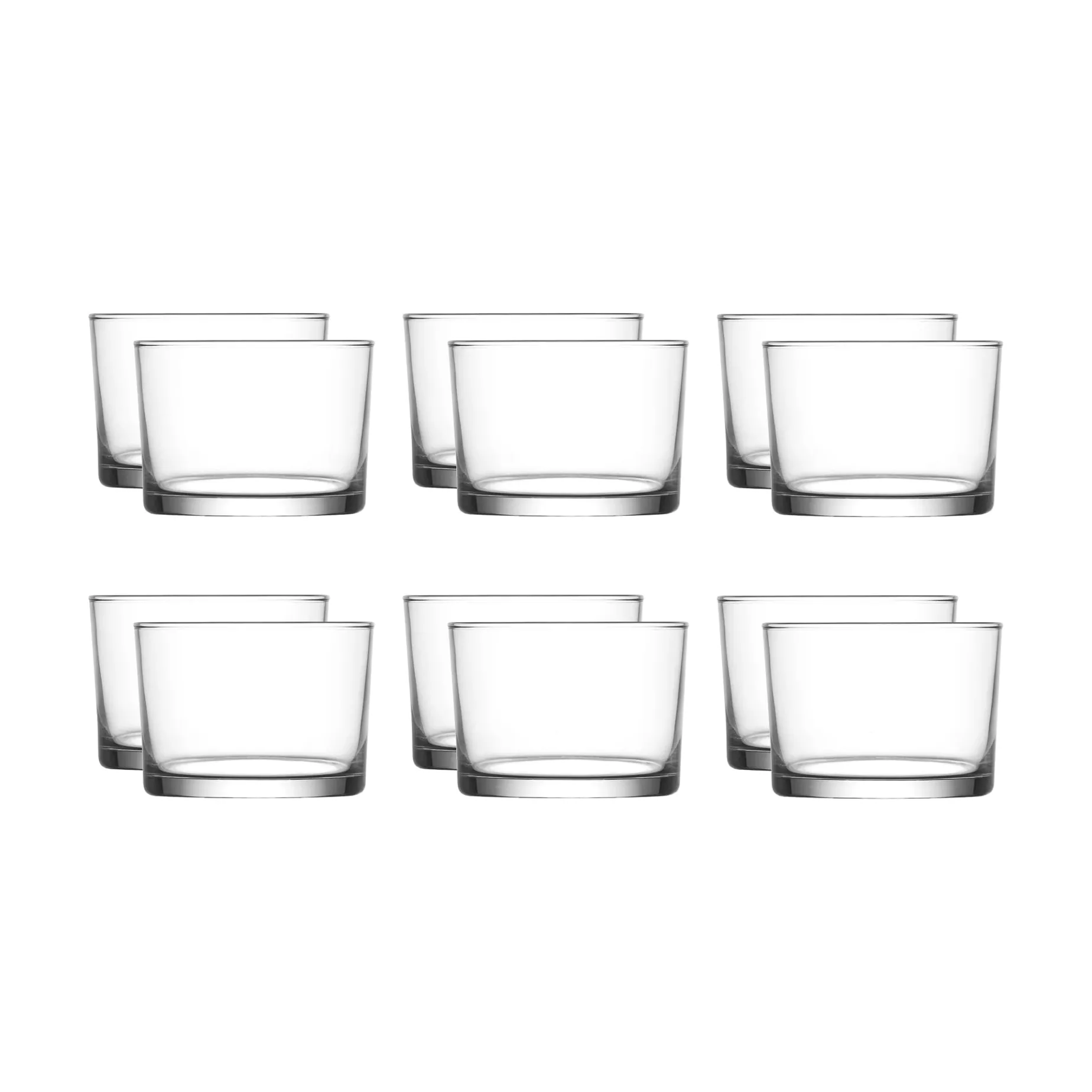Set of 12 Bodega Low Tumblers, 240ml