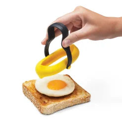 Set of 2 Dreamfarm Yellow Flegg Silicone Egg Rings