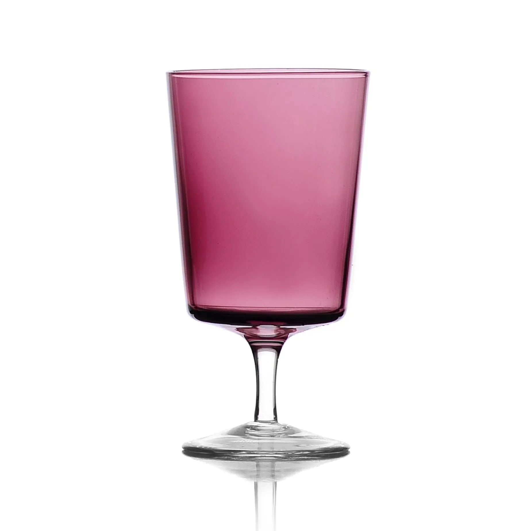 Set of 6 Ichendorf Milano Violet Stemmed Wine Glass