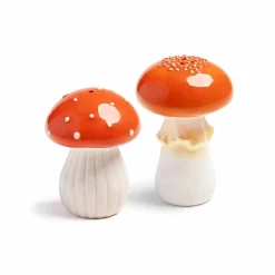 Set of 2 Mushroom Salt and Pepper Shakers