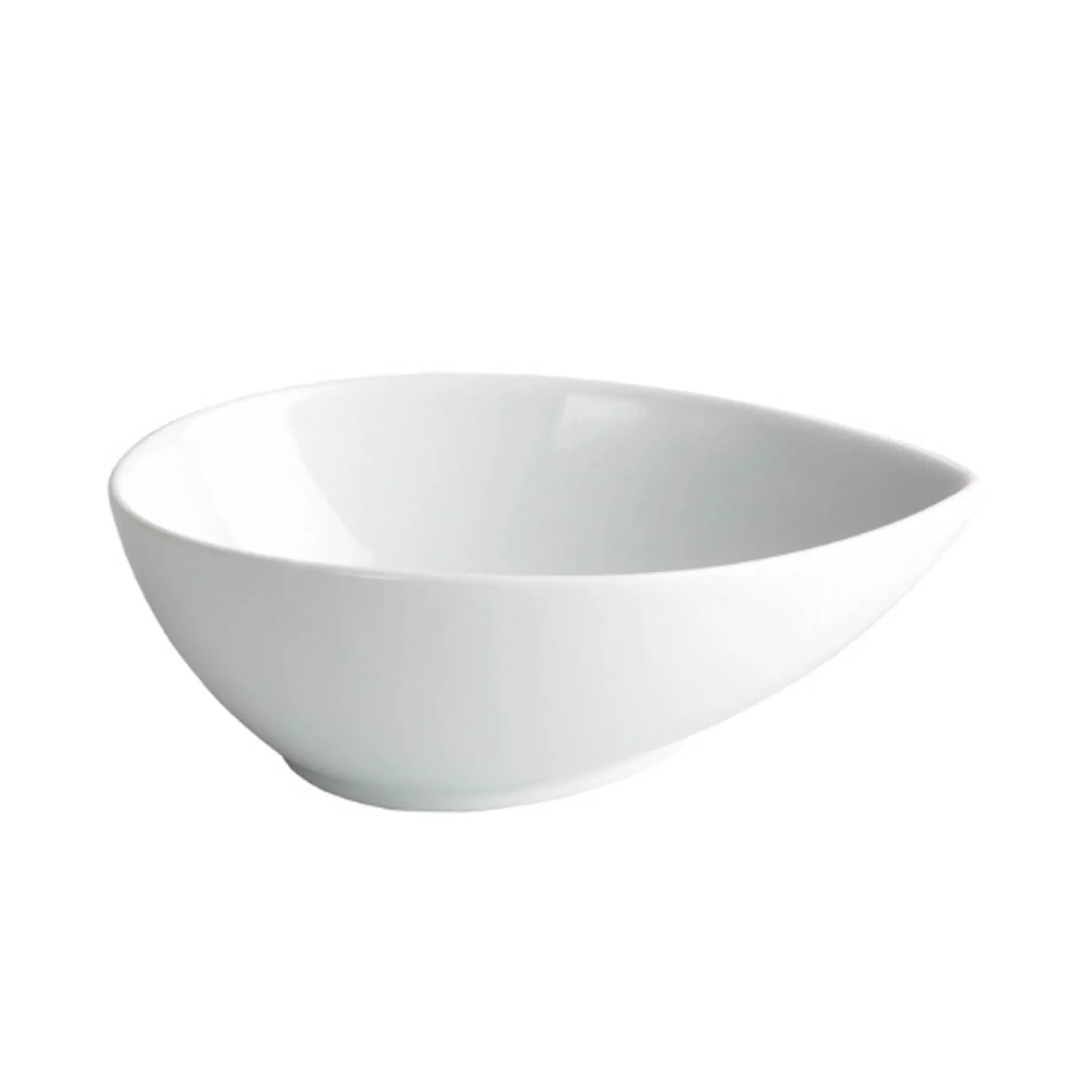 Set of 6 Porcelain Canape Sauceboat, 10cm