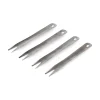 Set of 100 Stainless Steel Canape Chip Forks