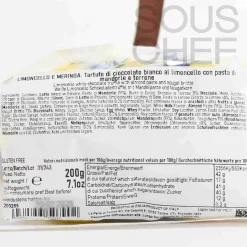 Short Dated La Perla di Torino Limoncello Meringue Truffles, 200g