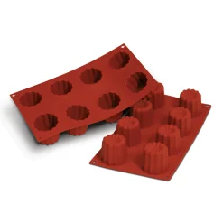 Silikomart Silicone Canele Mould, 8 Caneles