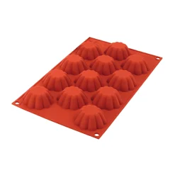 Silikomart Silicone Mini Brioche Mould, 12 Brioche