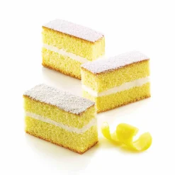 Silikomart Silicone Mini Loaf Cake Mould, 12 Holes