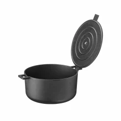 Skeppshult Noir Cast Iron Dutch Oven, 5 Litre