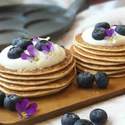 Skeppshult Traditional Cast Iron Scotch Pancake Pan, 23cm