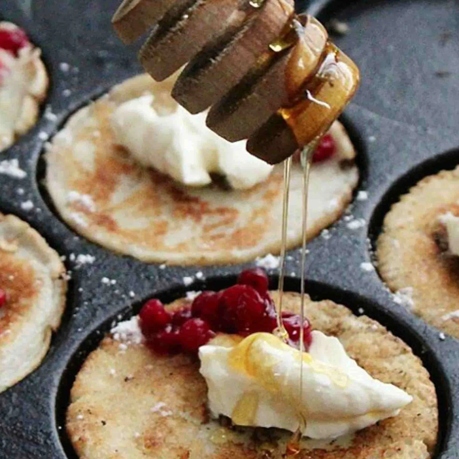 Skeppshult Traditional Cast Iron Scotch Pancake Pan, 23cm