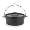 Skeppshult Traditional Cast Iron Dutch Oven 5.5l