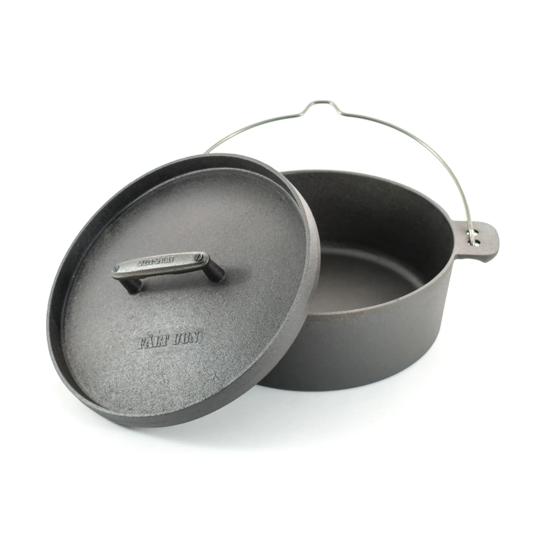 Skeppshult Traditional Cast Iron Dutch Oven 5.5l