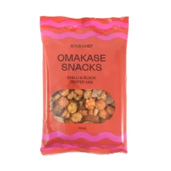 Sous Chef Omakase Snacks - Black Pepper & Chilli, 150g