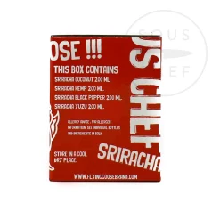 Sous Chef x Flying Goose Sriracha Box Set, 4 x 200ml
