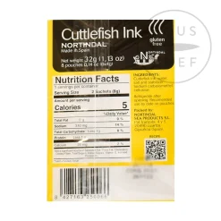 Squid Ink' Sachets - Cuttlefish Ink