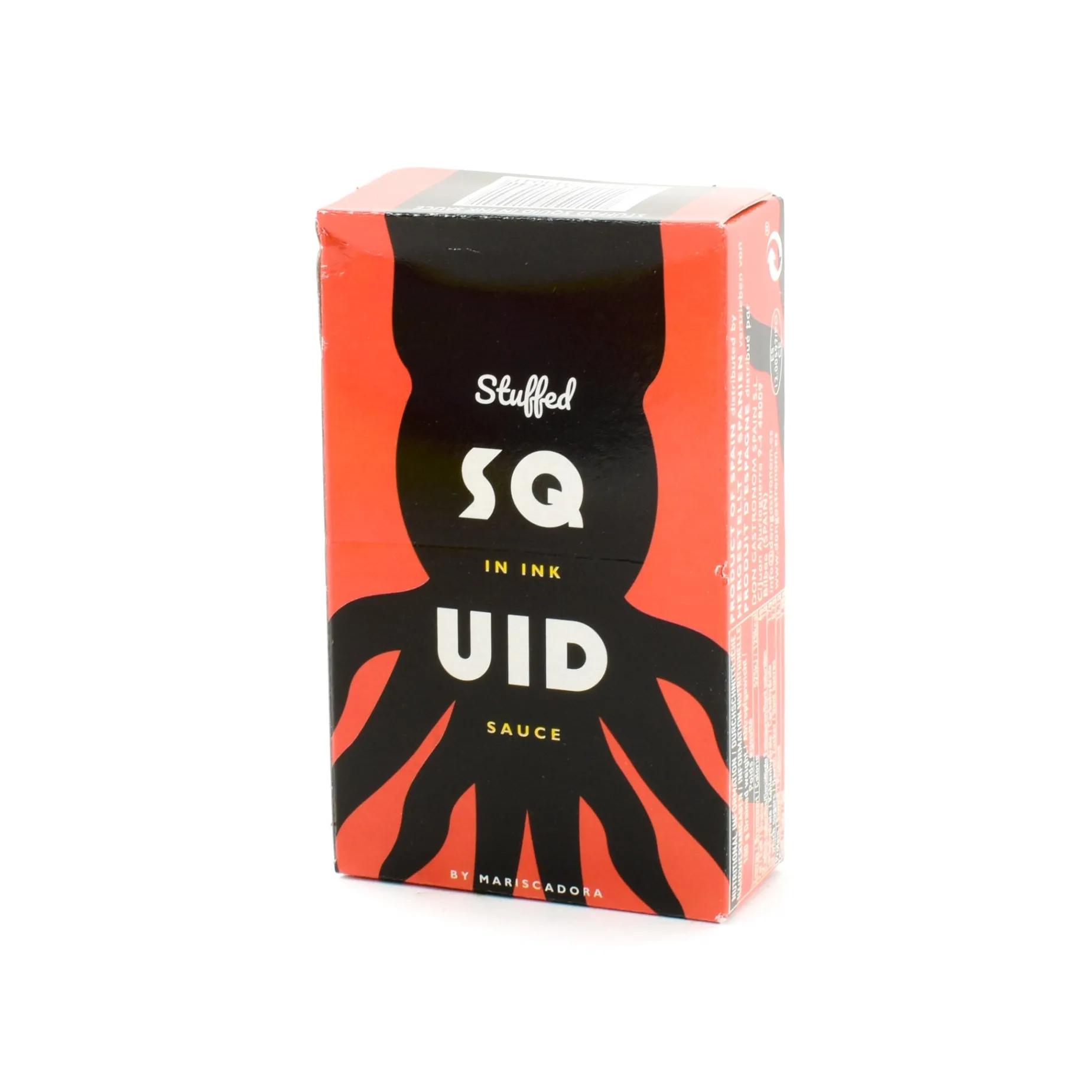 Stuffed Squids in Ink Sauce (4-6 pieces), 110g