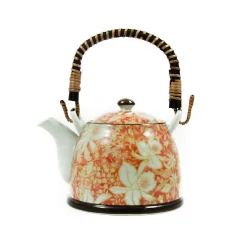 Suisen Red Japanese Teapot