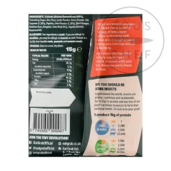 Sweet Chilli & Lime Crunchy Roasted Crickets, 15g