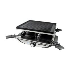 Swissmar Silver Geneva 4 Person Non-Stick Raclette Party Grill