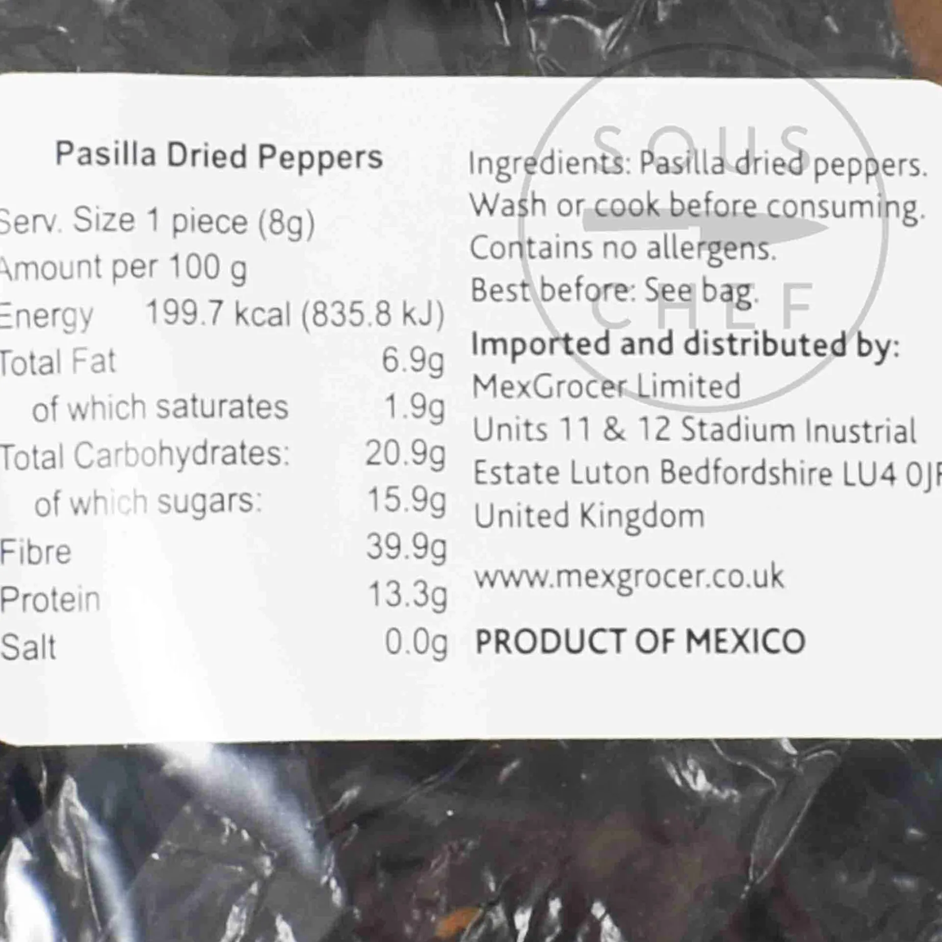 Tajin Pasilla Chilli, 75g