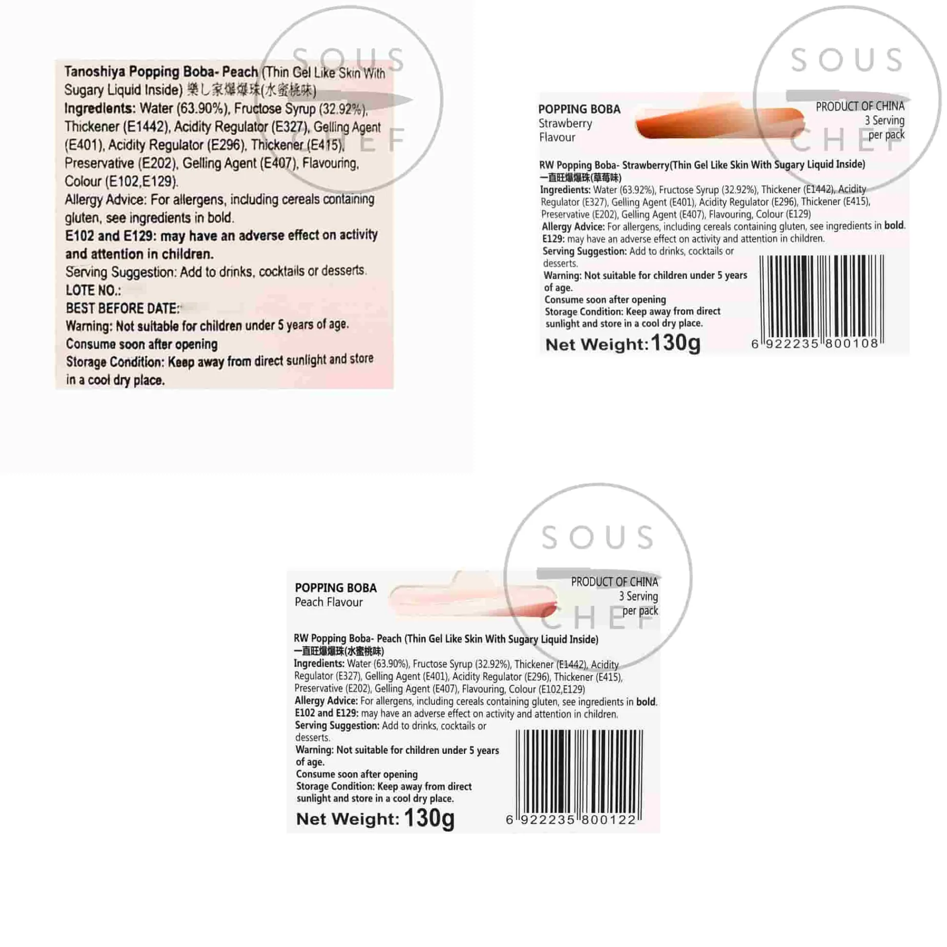 Tanoshiya Popping Boba