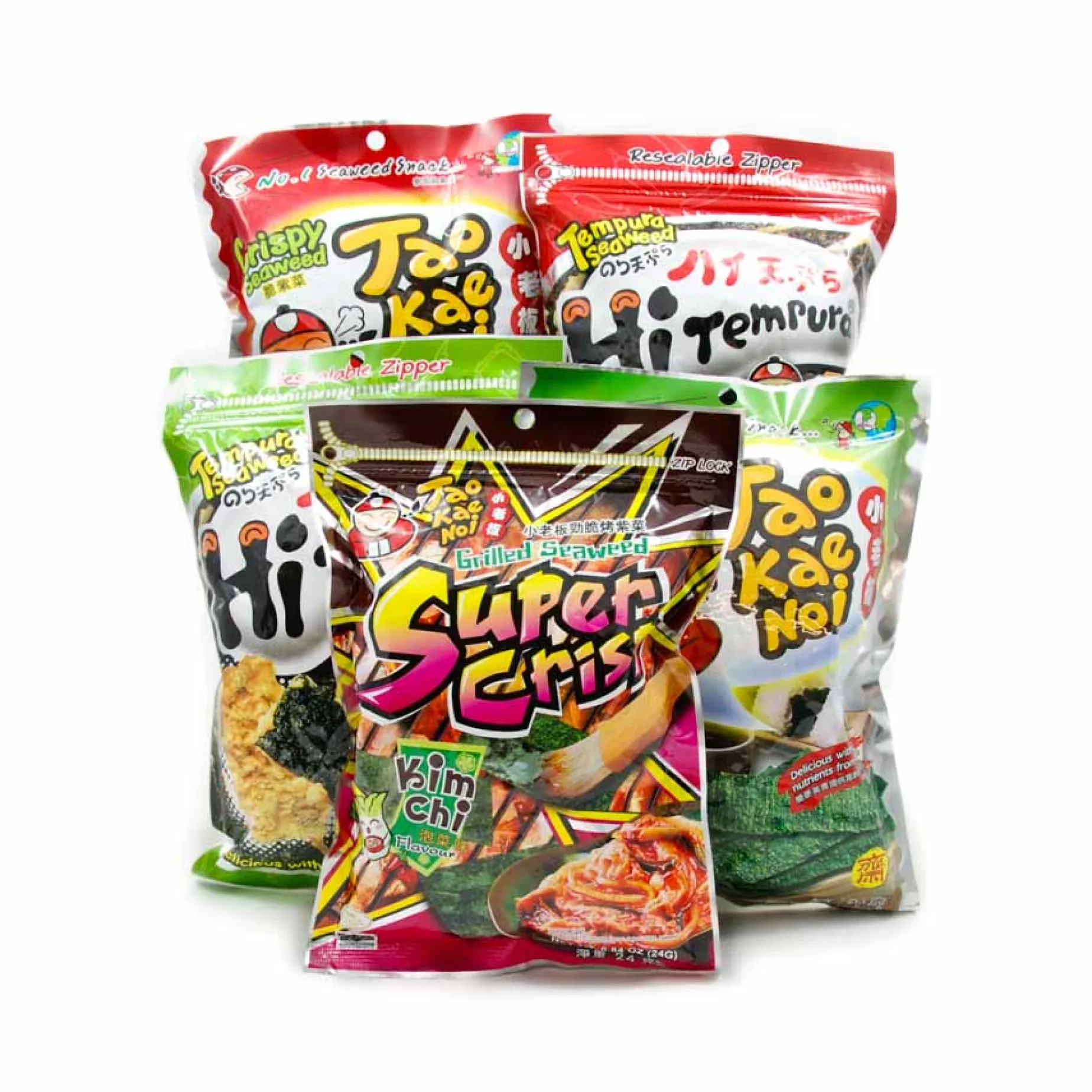 Tao Kae Noi Tempura Seaweed Spicy, 40g