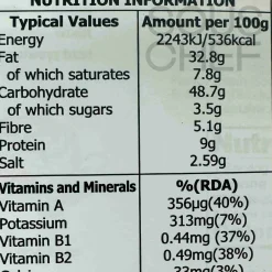 Tao Kae Noi Tempura Seaweed Spicy, 40g