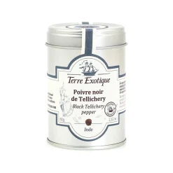 Terre Exotique Black Tellicherry Pepper, 60g