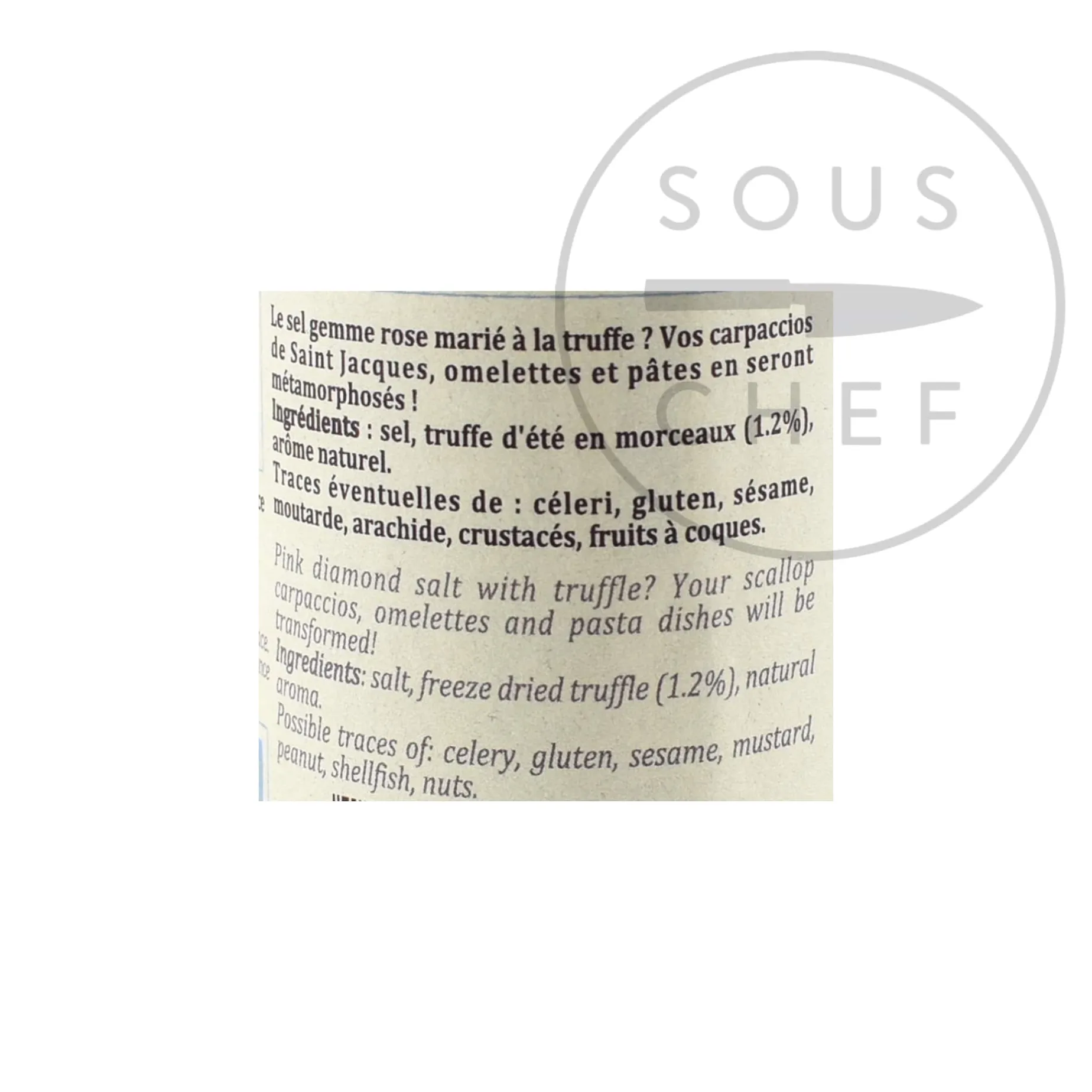 Terre Exotique Diamond Salt With Summer Truffle Flavour, 60g